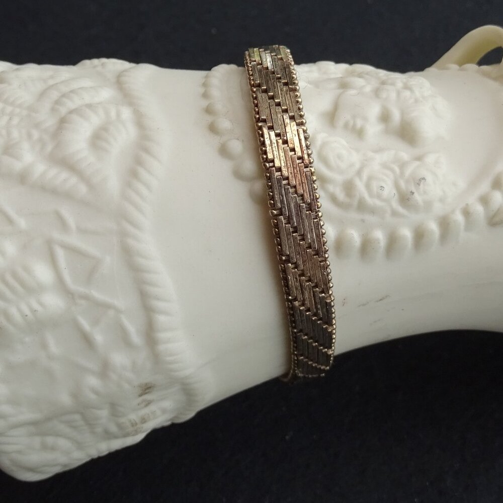 Vintage Italian 925 Sterling Silver Milor Bracelet 7 1/4"